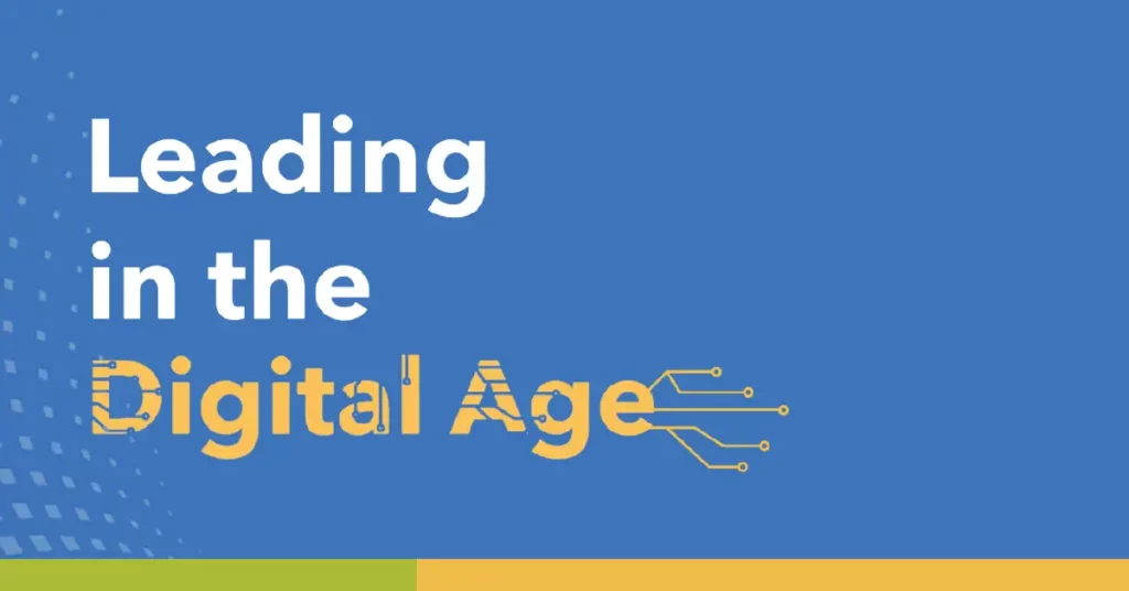 Leading in the digital age image