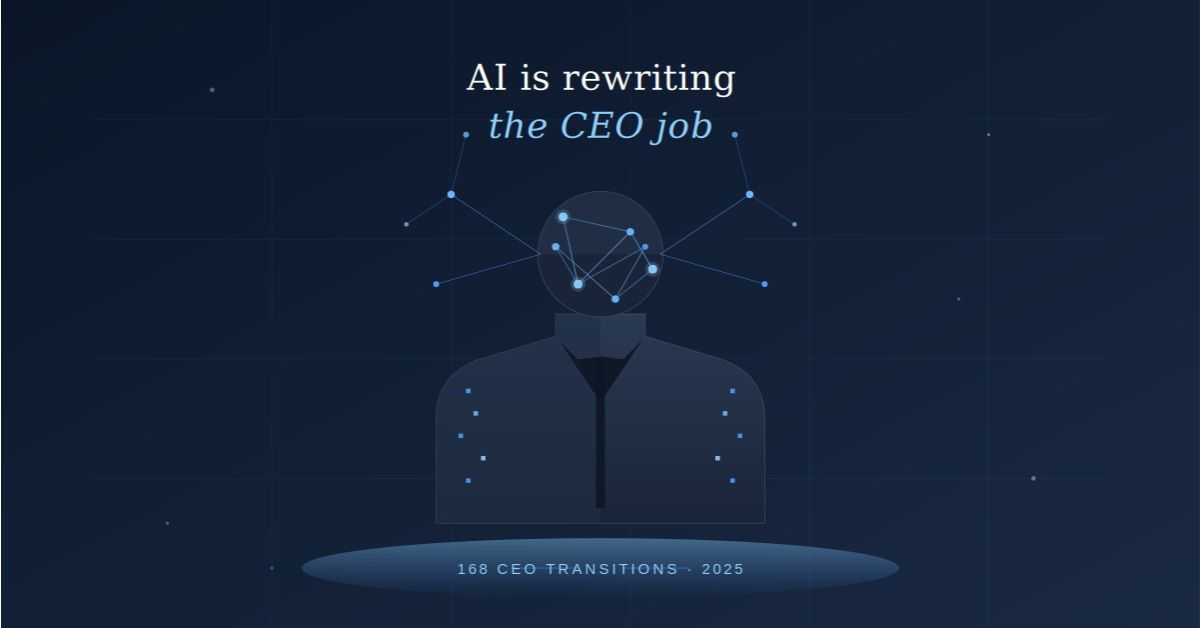 AI Is Rewriting the CEO Job - And Boards Are Responding Faster Than You Think