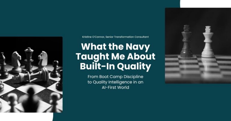 What the Navy Taught Me About Built-In Quality